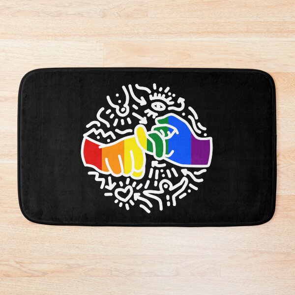 Item preview, ASL sign for Friend -Pop Art Style Pride love designed and sold by Vash Chen.