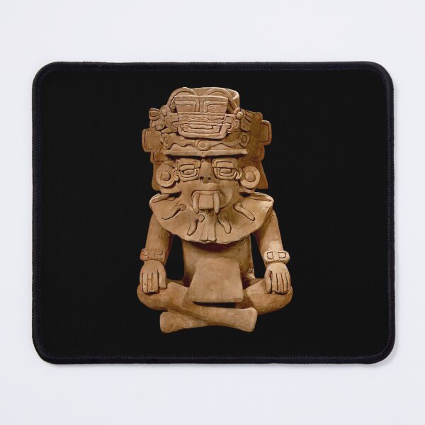 Item preview, Zapotec Vessel in the Form of a Seated Male Figure designed and sold by DotorEaon.