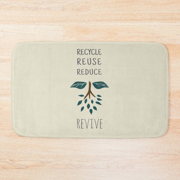 Item preview, Recycle, reuse, reduce: revive designed and sold by Vanesa Duque.
