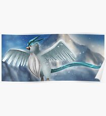 Shiny Articuno Pokemon Poster