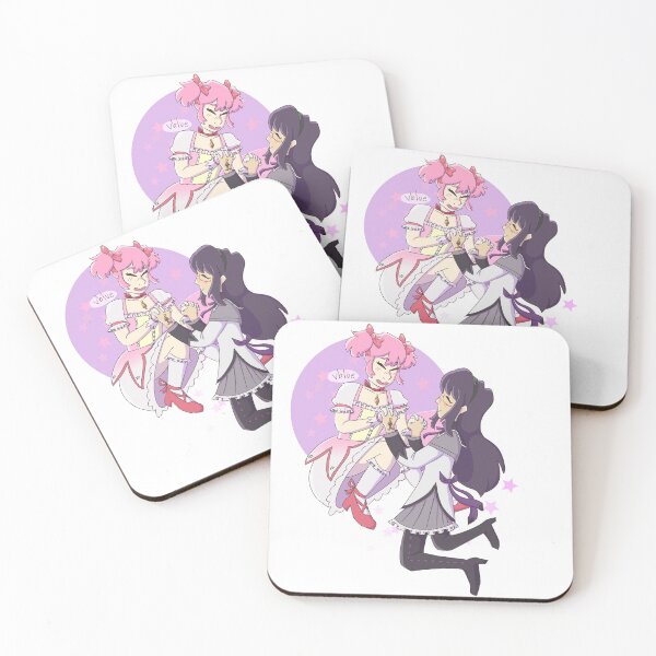 Item preview, Madoka and Homura designed and sold by vblue-art.