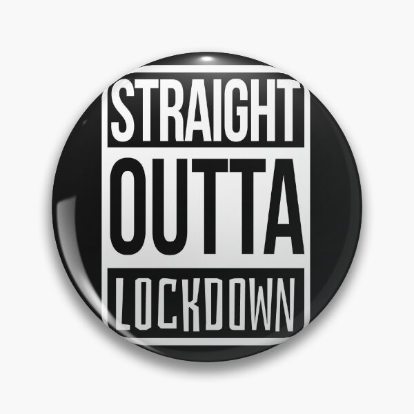 Item preview, STRAIGHT OUTTA LOCKDOWN White designed and sold by HumanwreckageRB.