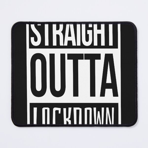 Item preview, STRAIGHT OUTTA LOCKDOWN White designed and sold by HumanwreckageRB.
