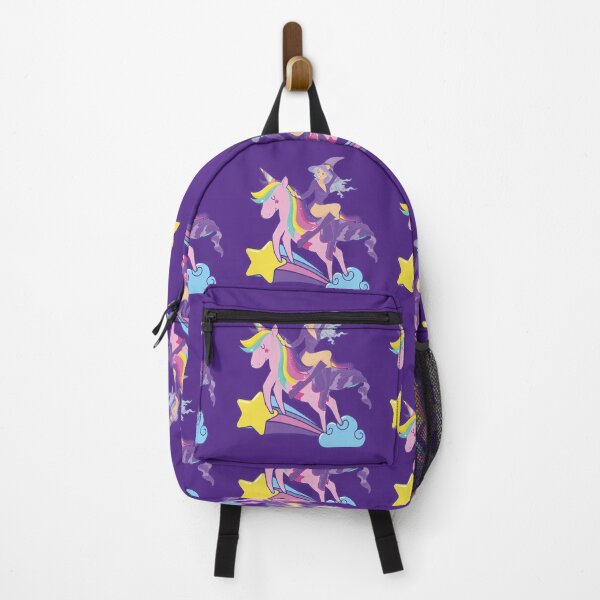 Item preview, Witch Riding Unicorn designed and sold by Feline Rockstars.