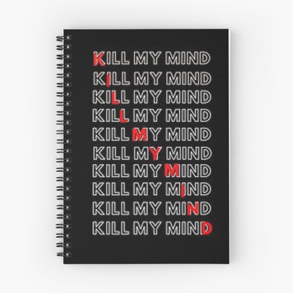 Item preview, Kill my mind crossword designed and sold by nikkyds05.