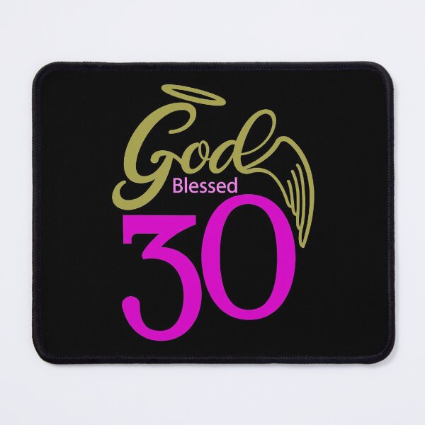 Item preview, Birthday woman God blesses 30 years designed and sold by Astralia.