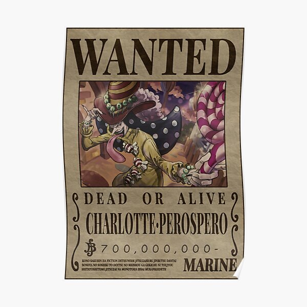 Cavendish Hakuba One Piece Wanted Bounty Poster By Patrika Redbubble