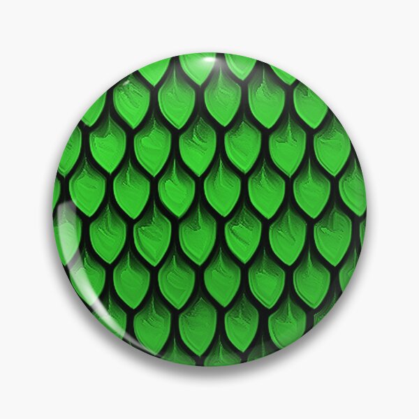 Item preview, Bright Green Textural  Dragon Scales designed and sold by ozcushionstoo.
