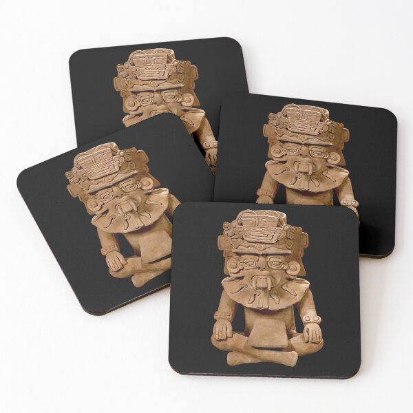 Item preview, Zapotec Vessel in the Form of a Seated Male Figure designed and sold by DotorEaon.