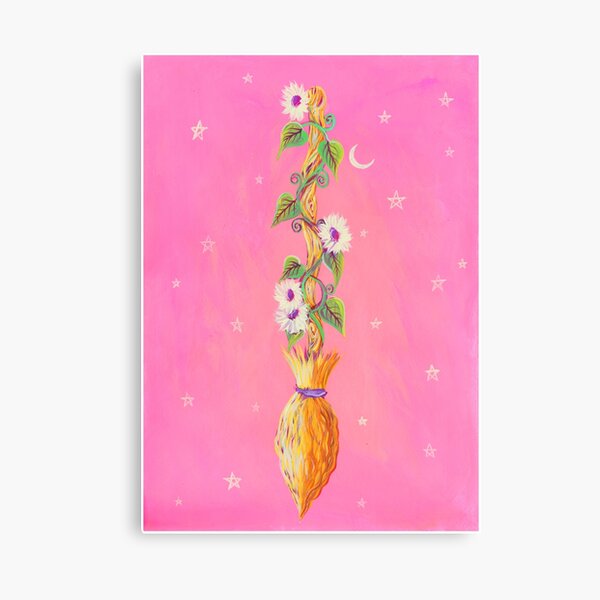 Item preview, Witch's Broom - Pink designed and sold by kirraadamsart.