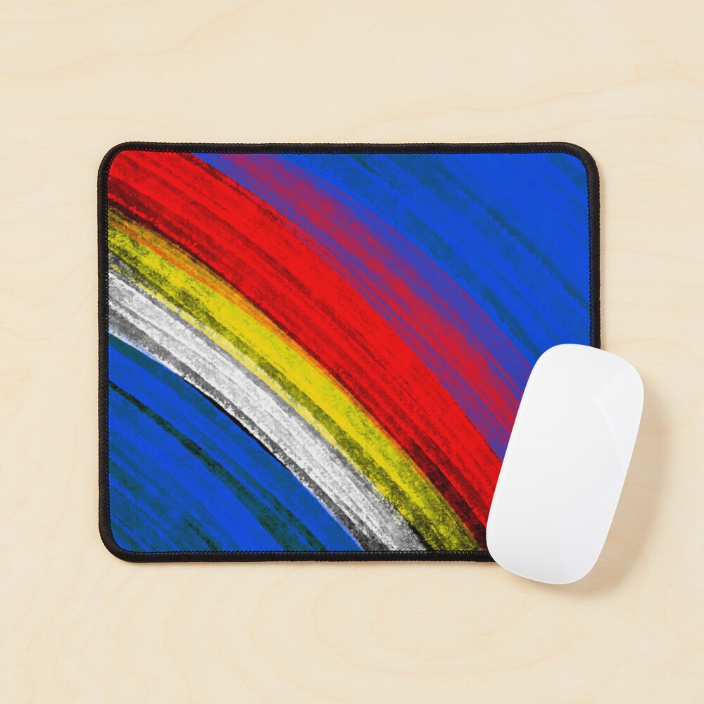 Abstract Colorado Flag Wispy Clouded Sunset Mouse Pad