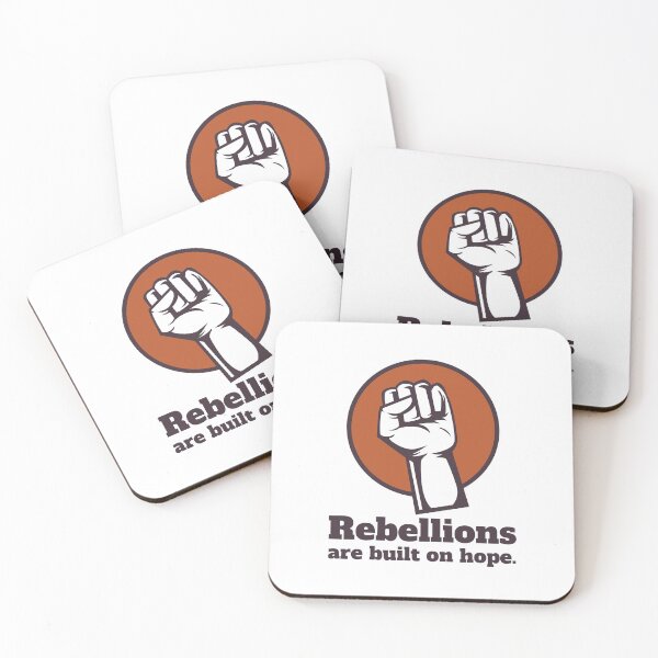 Item preview, Rebellions are built on hope designed and sold by KittyCat08.