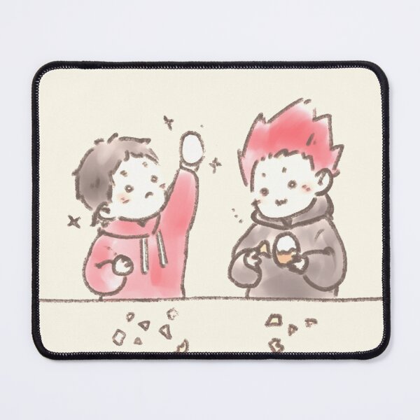 Item preview, Smol Fukunaga Tendou Peeling Eggs designed and sold by breakingpenguin.
