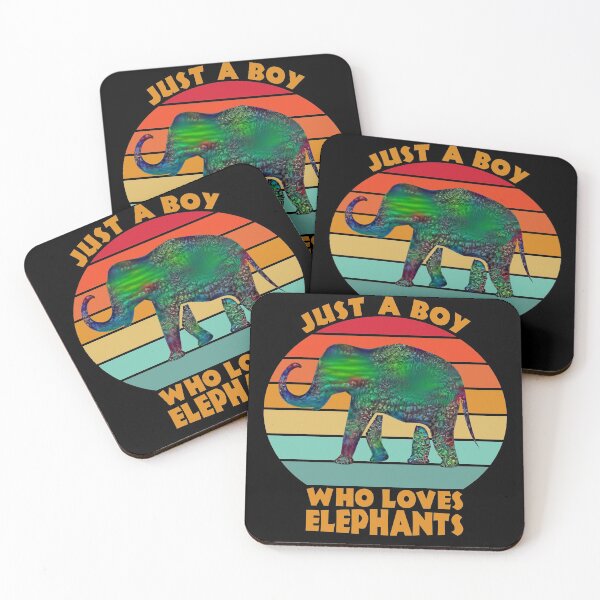 Item preview, Just a Boy Who Loves Elephants designed and sold by nando270.