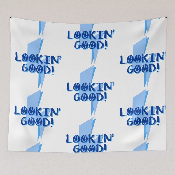 Item preview, LOOKIN' GOOD - blue designed and sold by Julia Santos.