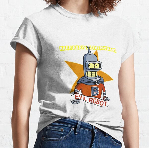 Against the humans robot  Classic T-Shirt