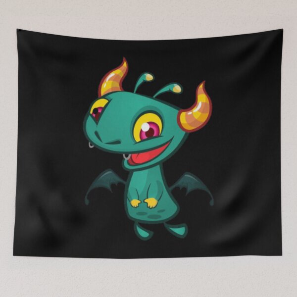 Item preview, Funny cartoon flying dragon designed and sold by LinaSchmitz.