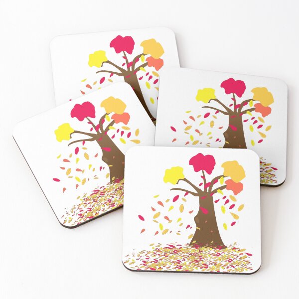 Item preview, Autumn is coming, falling leaves, without background  designed and sold by BayanDU.