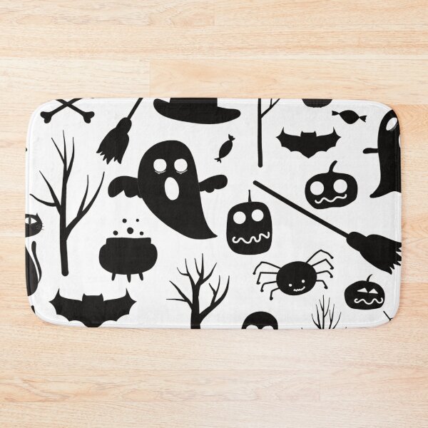 Item preview, Spooky Halloween Pattern | Black designed and sold by mareabello.
