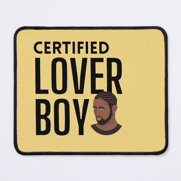 Item preview, Black Men Certified Lover Boy Quote designed and sold by thesandrafadzai.