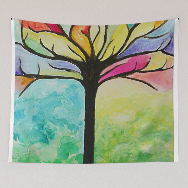 Item preview, Stained Glass Tree designed and sold by Chelsea Sullivan.