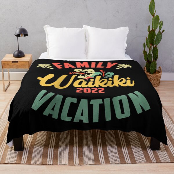 Item preview, Waikiki Hawaii 2022 Family Vacation Matching Family Hawaii Raglan Baseball Tee designed and sold by JethroShop.