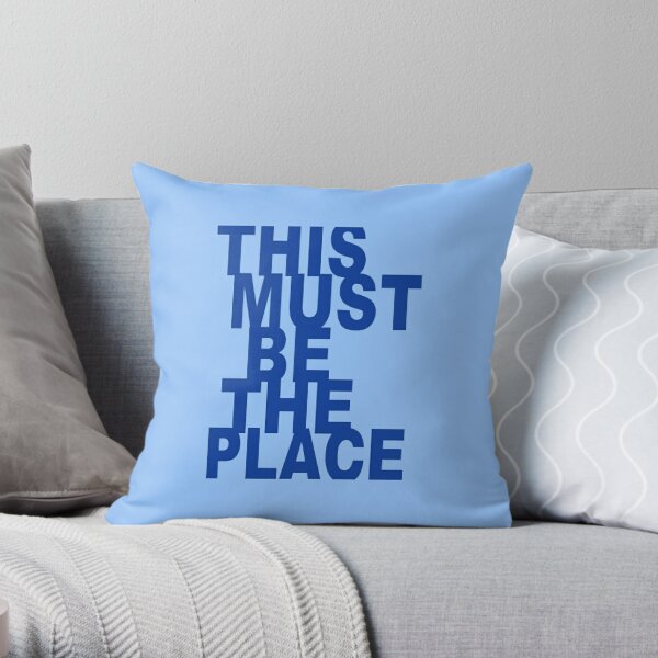 Tall Blue Books, Blue Shoes Throw Pillow By Amanda Greenwood