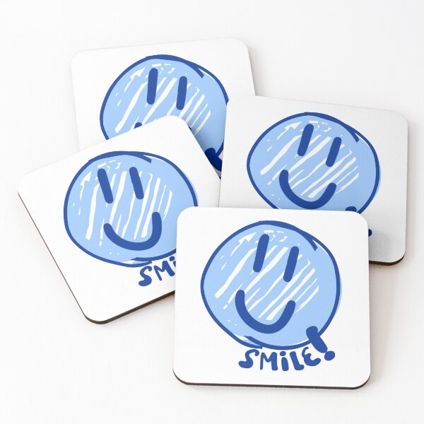 Item preview, SMILE! - blue designed and sold by Julia Santos.