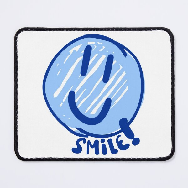 Item preview, SMILE! - blue designed and sold by Julia Santos.