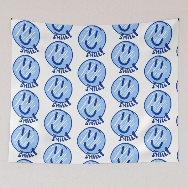 Item preview, SMILE! - blue designed and sold by Julia Santos.