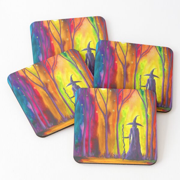 Item preview, Witch in the woods - Rainbow designed and sold by kirraadamsart.