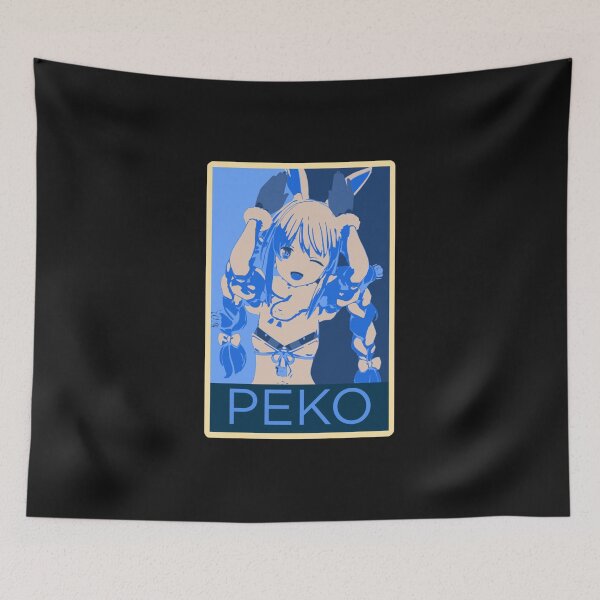 Item preview, Hololive Usada Pekora PEKO Posterized  designed and sold by AubreyJungen44.