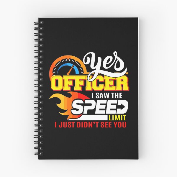 Item preview, Auto Lover Yes Officer Speeding Car Gift designed and sold by ferverena4.