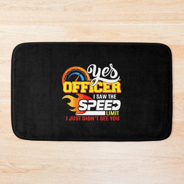 Item preview, Auto Lover Yes Officer Speeding Car Gift designed and sold by ferverena4.