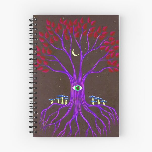 Item preview, EYE Tree - purple designed and sold by kirraadamsart.