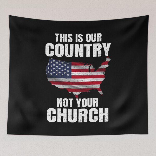Item preview, This Is Our Country Not Your Church designed and sold by johnking2808.