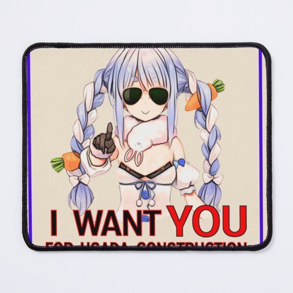 Item preview, Hololive Usada Pekora Recruitment Poster  designed and sold by AubreyJungen44.