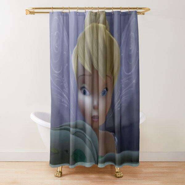 Set of 12 Disney Fairies Tinkerbell Shower Curtain Hooks 