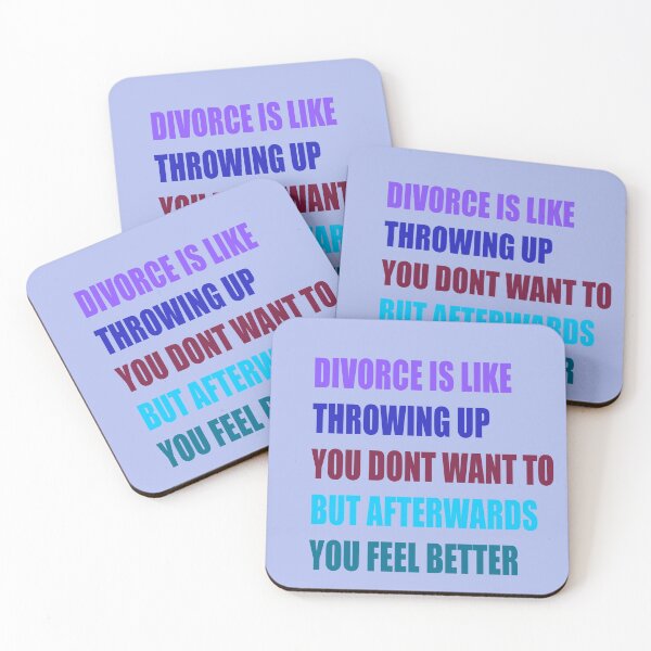 Item preview, divorce is like throwing up you dont want to but afterwords you feel better designed and sold by Kaczmania.