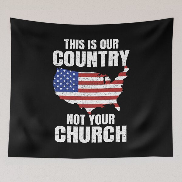 Item preview, This Is Our Country Not Your Church Funny designed and sold by johnking2808.