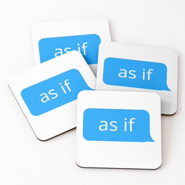 Item preview, As If Sticker designed and sold by Kiwis-Colors.