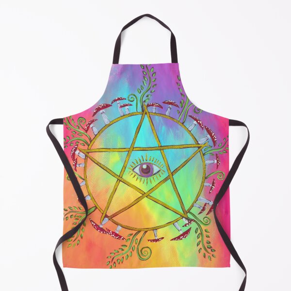 Item preview, Rainbow Eye Pentacle designed and sold by kirraadamsart.