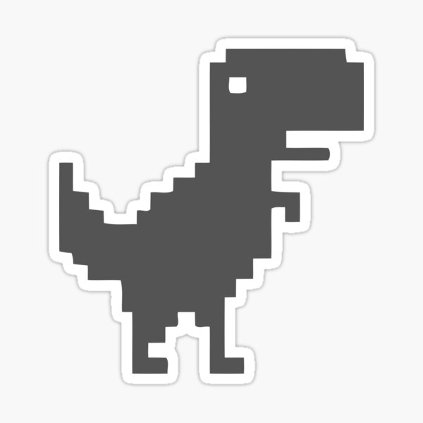 8bit Dino Sticker