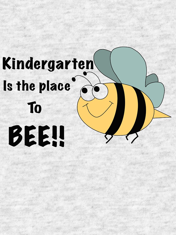 Thumbnail 6 of 6, Tri-blend T-Shirt, Kindergarten bee stings! designed and sold by Patrickneeds.