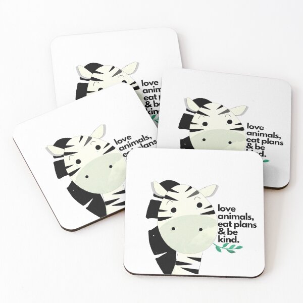 Item preview, Love animals eat plants be kind designed and sold by FreshN Free.