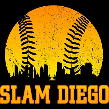 San Diego Padres Vintage Logo on Old Wall T-Shirt