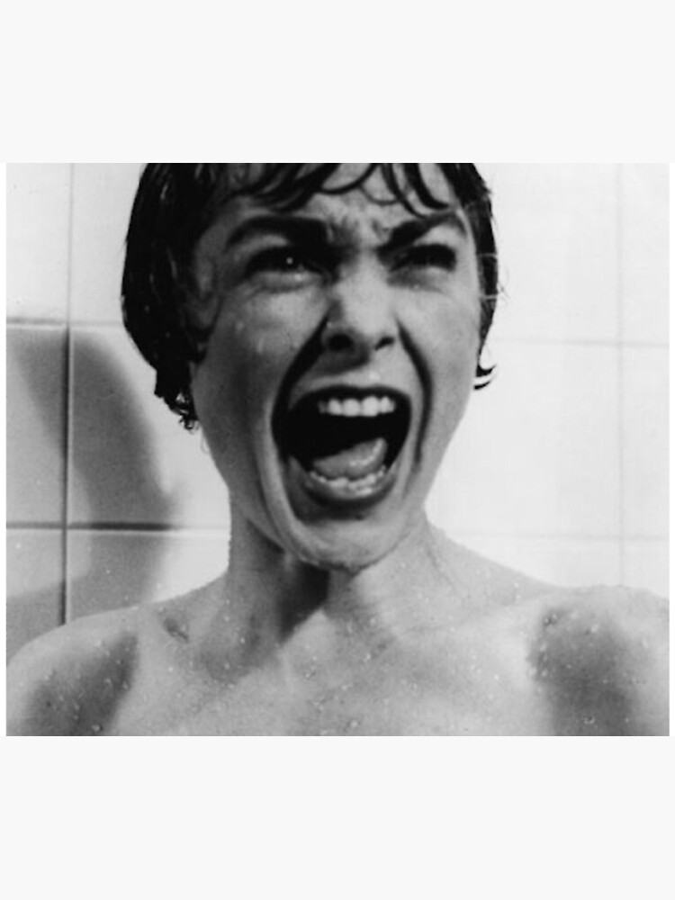 "/Psycho Poster poster" Shower Curtain for Sale by gelliottdesign