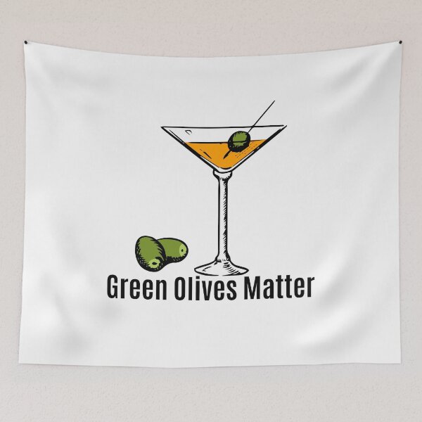 Item preview, Green Olives Matter designed and sold by Peter Stawicki.