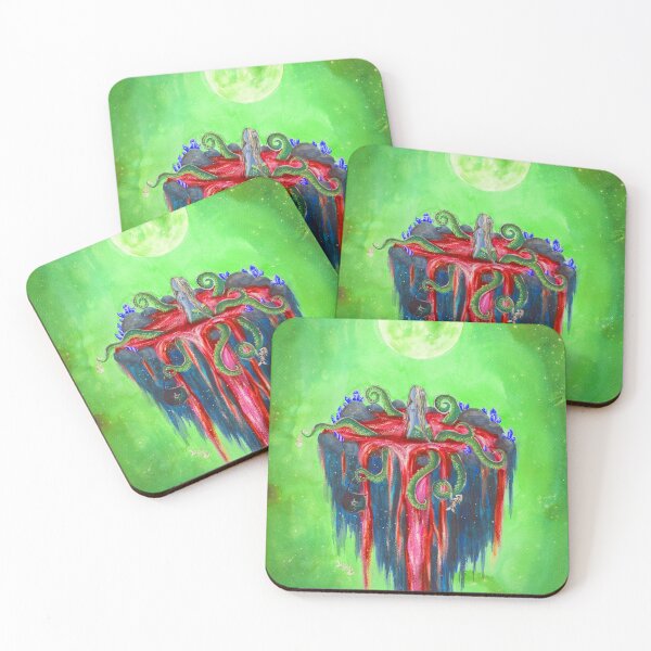 Item preview, Octopus Goddess - Green designed and sold by kirraadamsart.