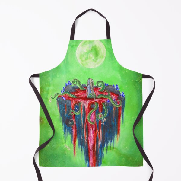 Item preview, Octopus Goddess - Green designed and sold by kirraadamsart.